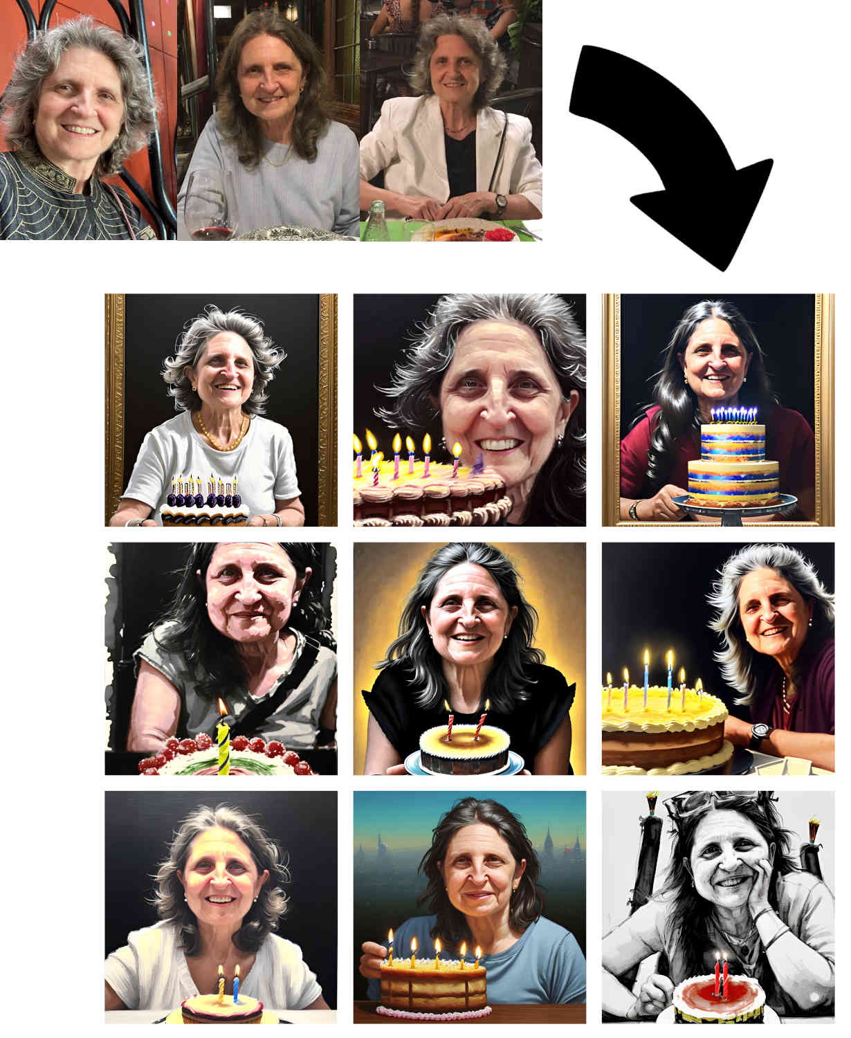 AI generated birthday pictures